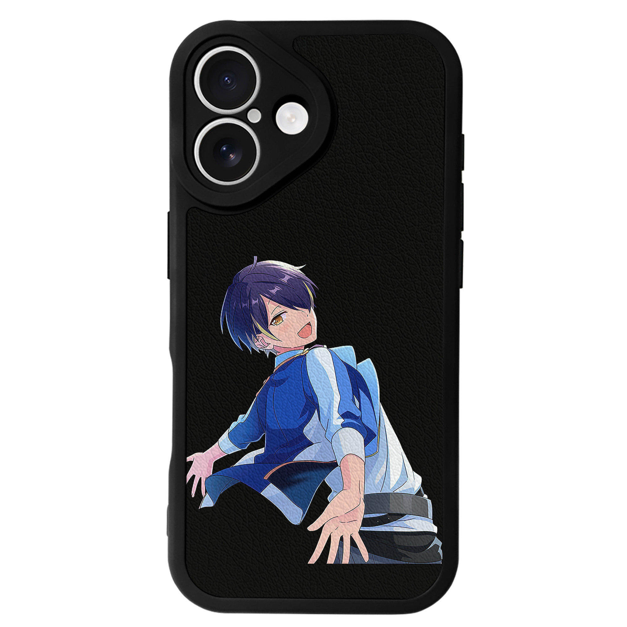 （画像用） あんさんぶるスターズ! Ensemble Stars 【iPhone 16シリーズ対応】シリコンスマホケース（レザー調） 材質：シリコン